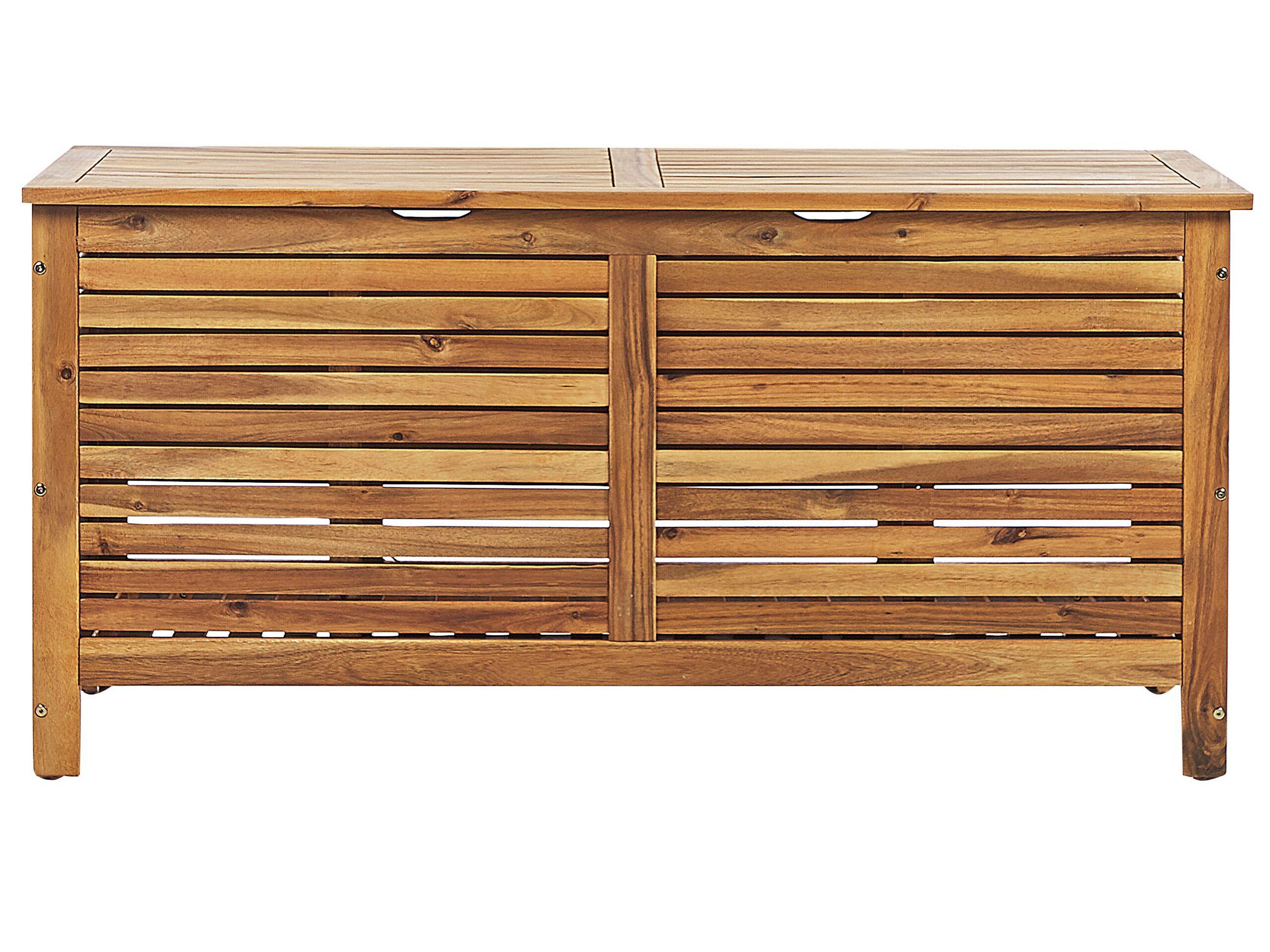 Beliani Cesta en Legno d'acacia Scandinavo RIVIERA  
