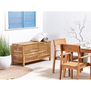 Beliani Cesta en Legno d'acacia Scandinavo RIVIERA  