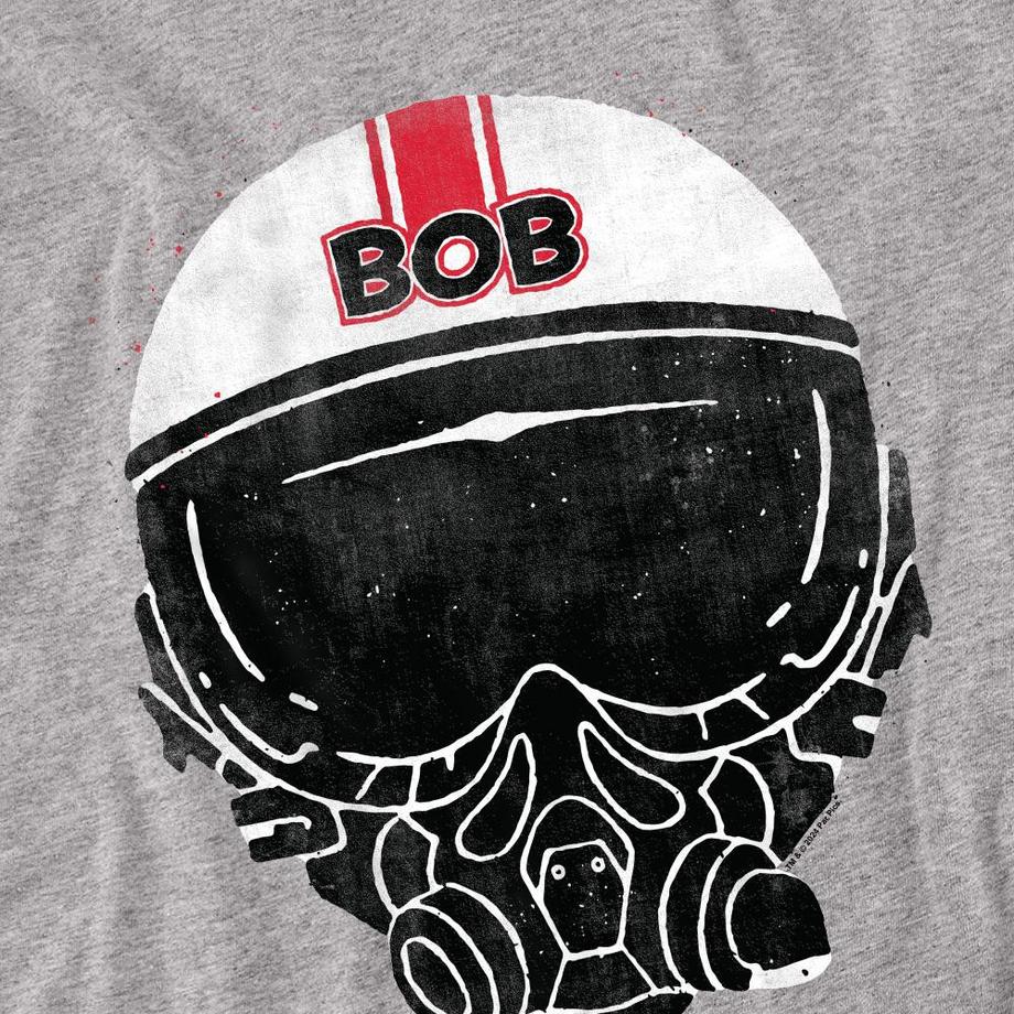 Top Gun Bob T-Shirt Stampata Maniche Lunghe  