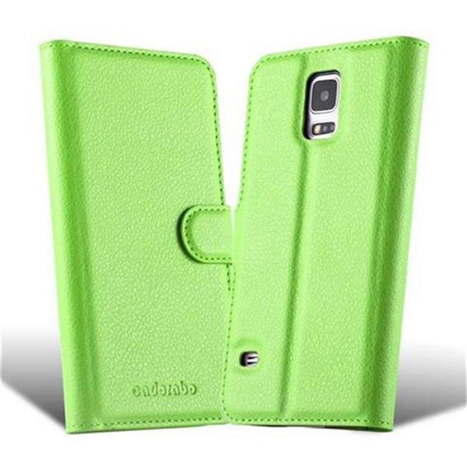 Cadorabo  Hülle für Samsung Galaxy S5 / S5 NEO Standfunktion, Kartenfach 