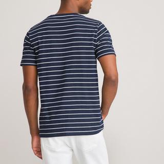 La Redoute Collections Gestreiftes Rundhals T-Shirt  