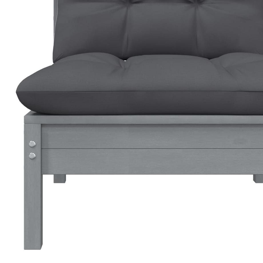 VidaXL Mittelsofa kiefernholz  