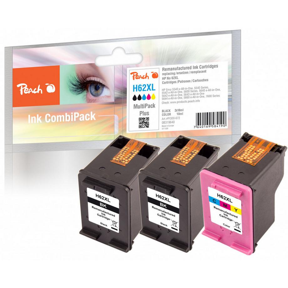Inchiostro per HP 62XL Multipack