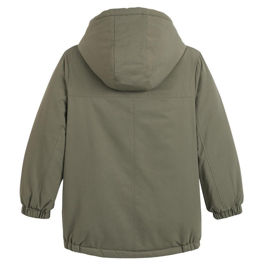 La Redoute Collections Parka con cerniera e cappuccio foderato morbido  