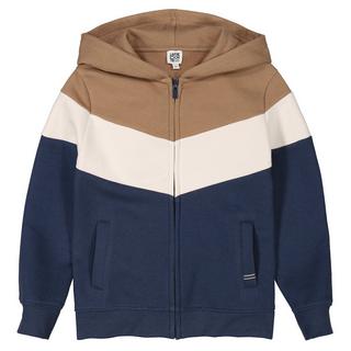 La Redoute Collections  Sweat zippé à capuche en molleton 