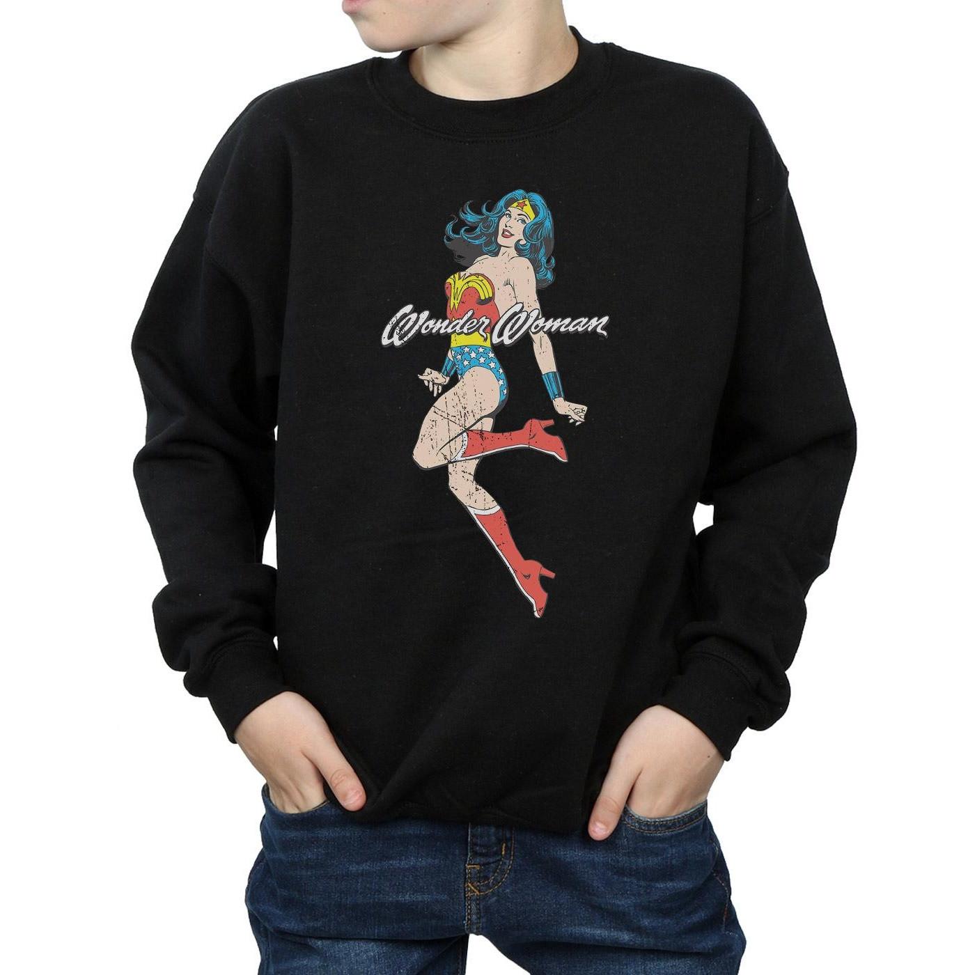 DC COMICS  Wonder Woman Jump Sweatshirt 