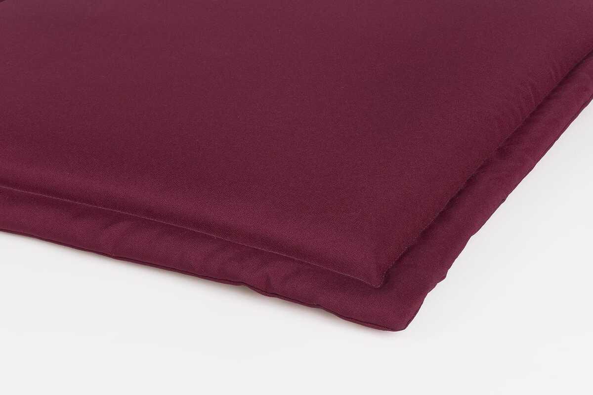 mutoni Coussin de jardin pour fauteuil 49x52 bordeaux  