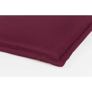 mutoni Coussin de jardin pour fauteuil 49x52 bordeaux  