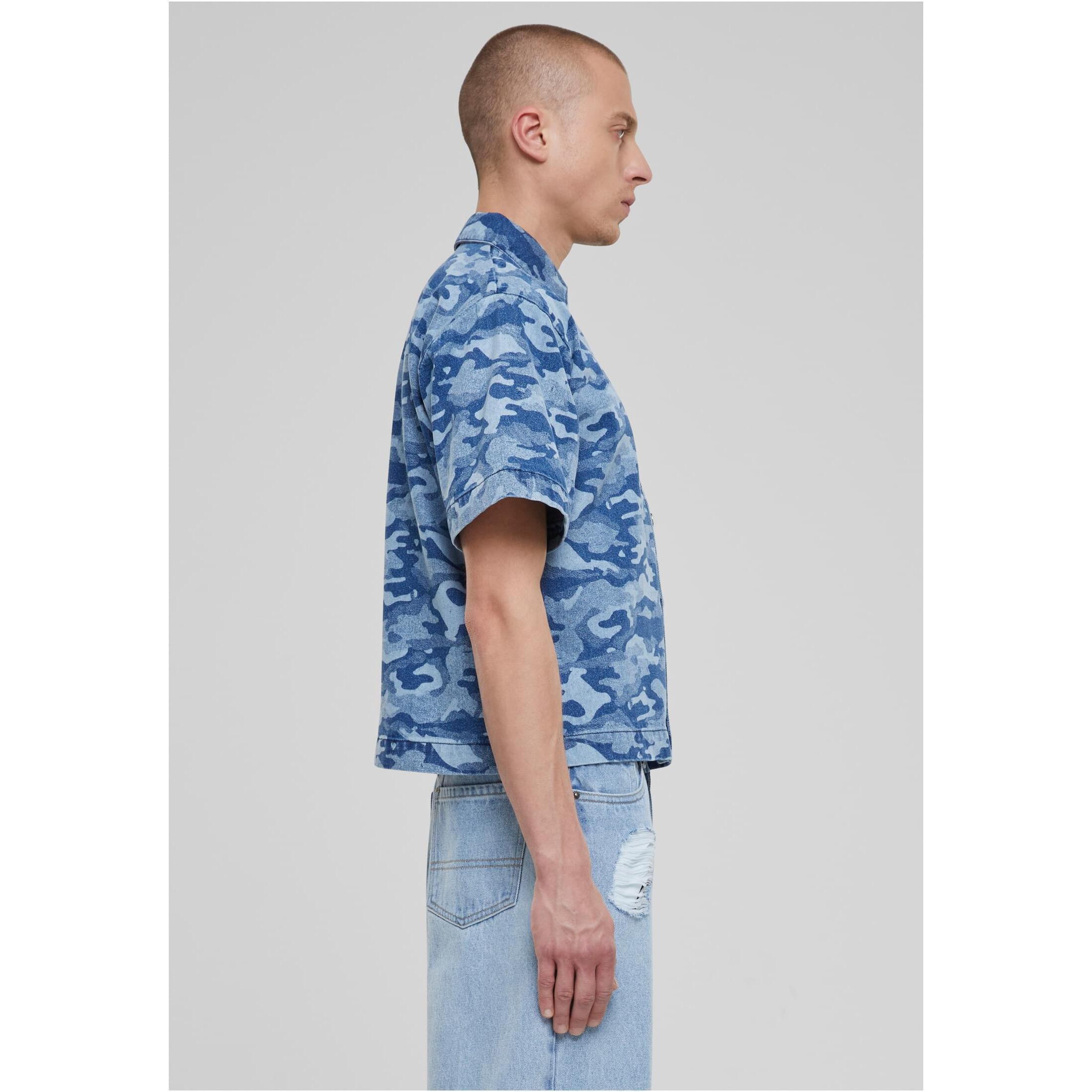 URBAN CLASSICS Bedrucktes Boxy Kurzarmhemd  