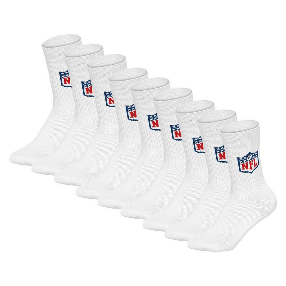 Socken  9er Pack Stretch-NFL SHIELD 9Pack Crew Socks