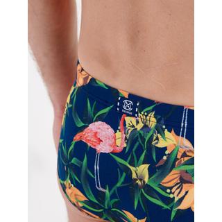 HOM Tropische Blumenmuster Badeslip  