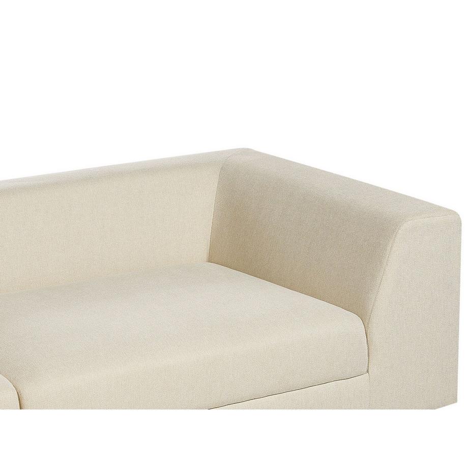 Beliani 3 Sitzer Sofa aus Stoff  LERMON  