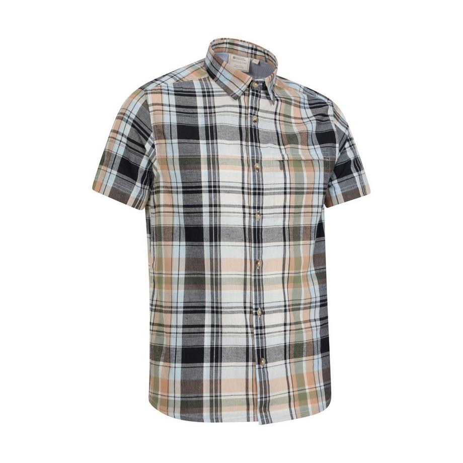 Mountain Warehouse Chemise à Carreaux Manches Courtes Regular Fit  