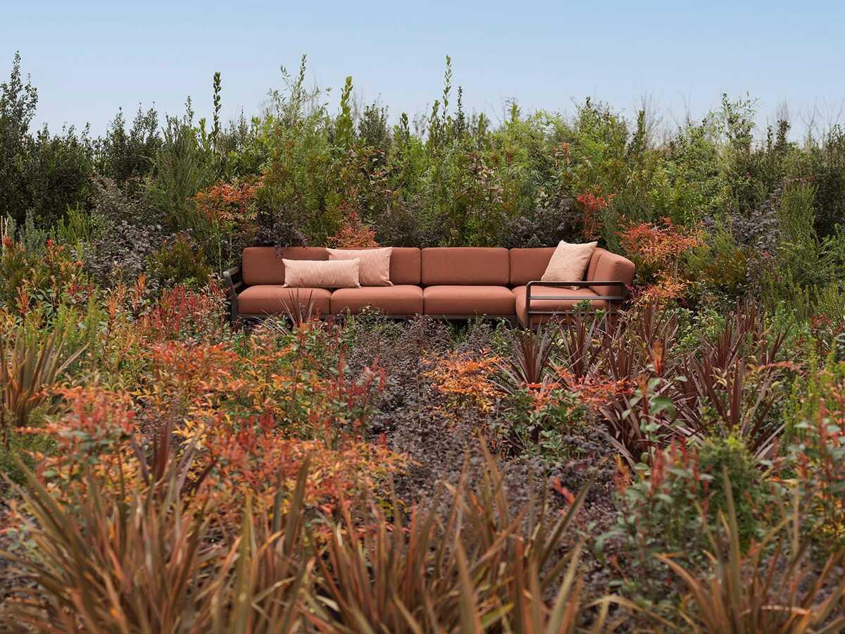 NARDI outdoor Coussin de jardin Maximo rouge 60x40  