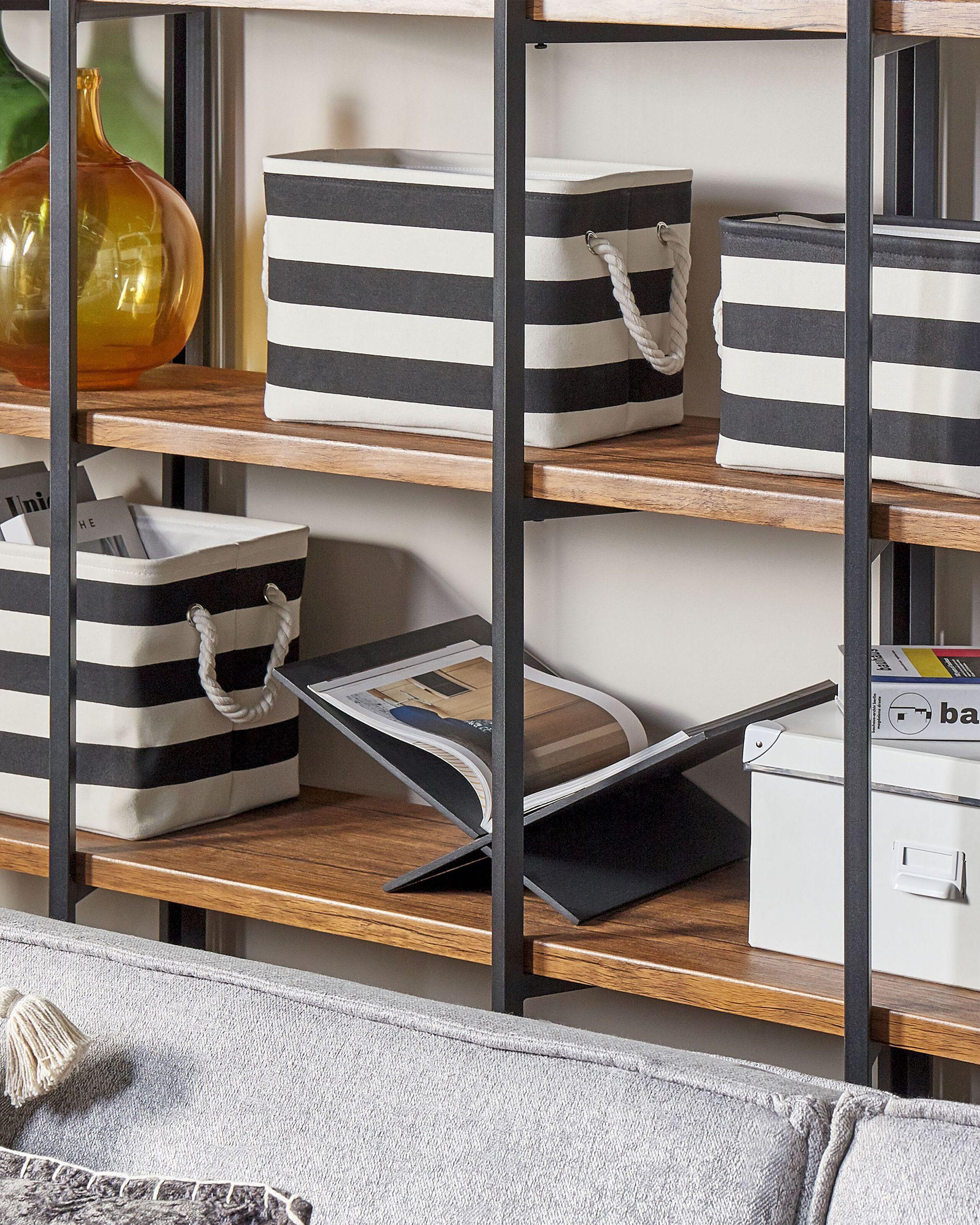 Beliani Lot de 3 paniers en Tissu Traditionnel DARQAB  