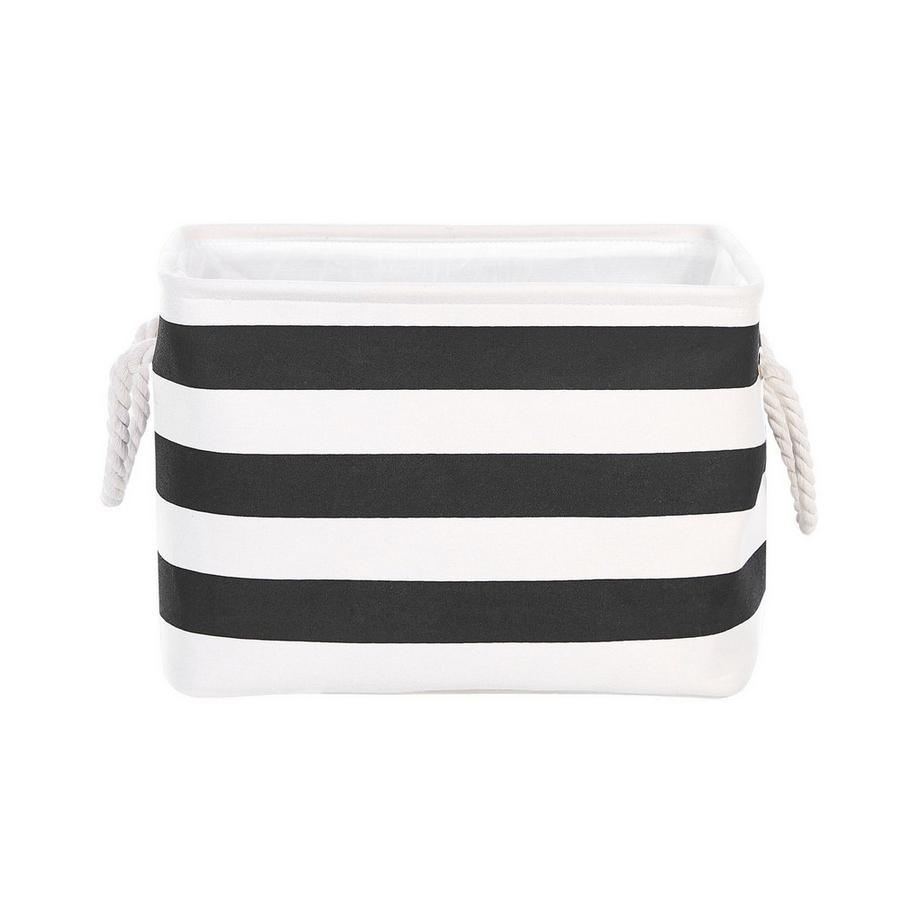 Beliani Set di 3 cestini en Tessuto Classico DARQAB  