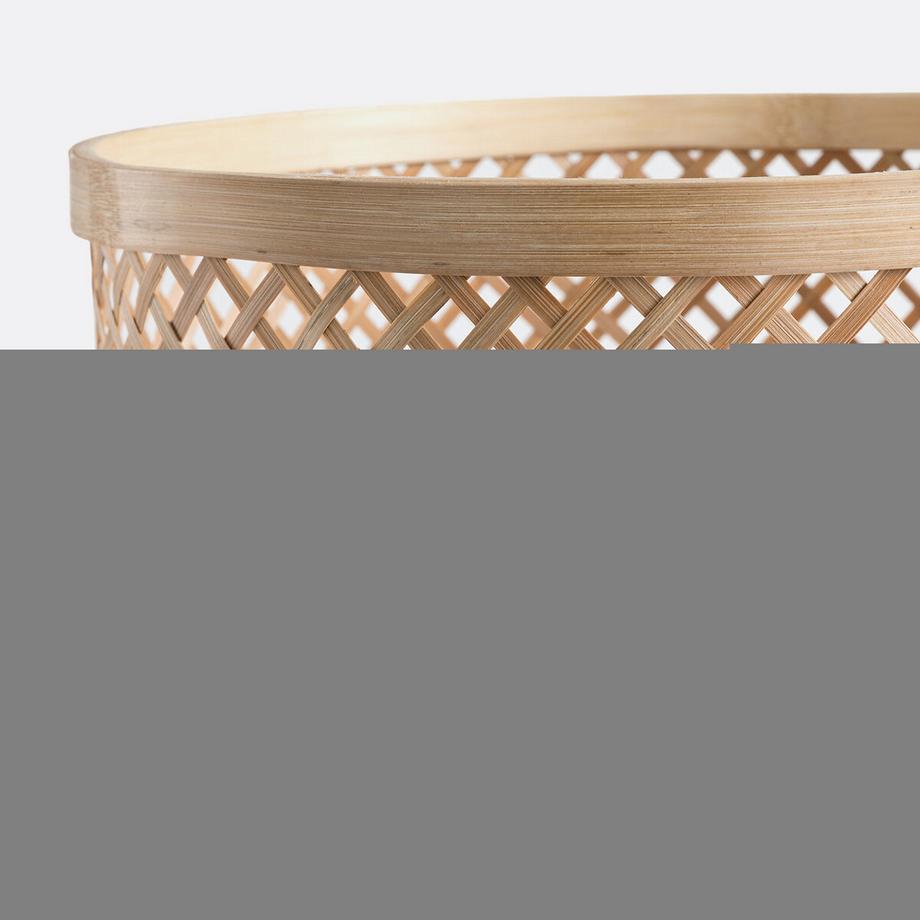 La Redoute Intérieurs Übertopf Bambu aus Bambus mit Fuss  