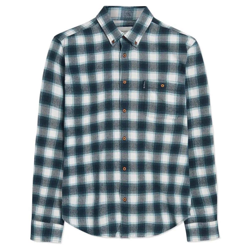 BEN SHERMAN  caicia ben sheran brushed obre check 