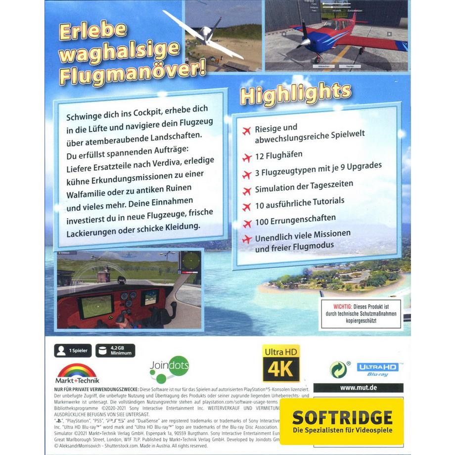 Markt + Technik  Coastline Flight Simulator 