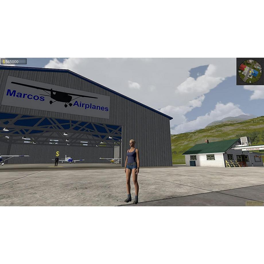 Markt + Technik  Coastline Flight Simulator 