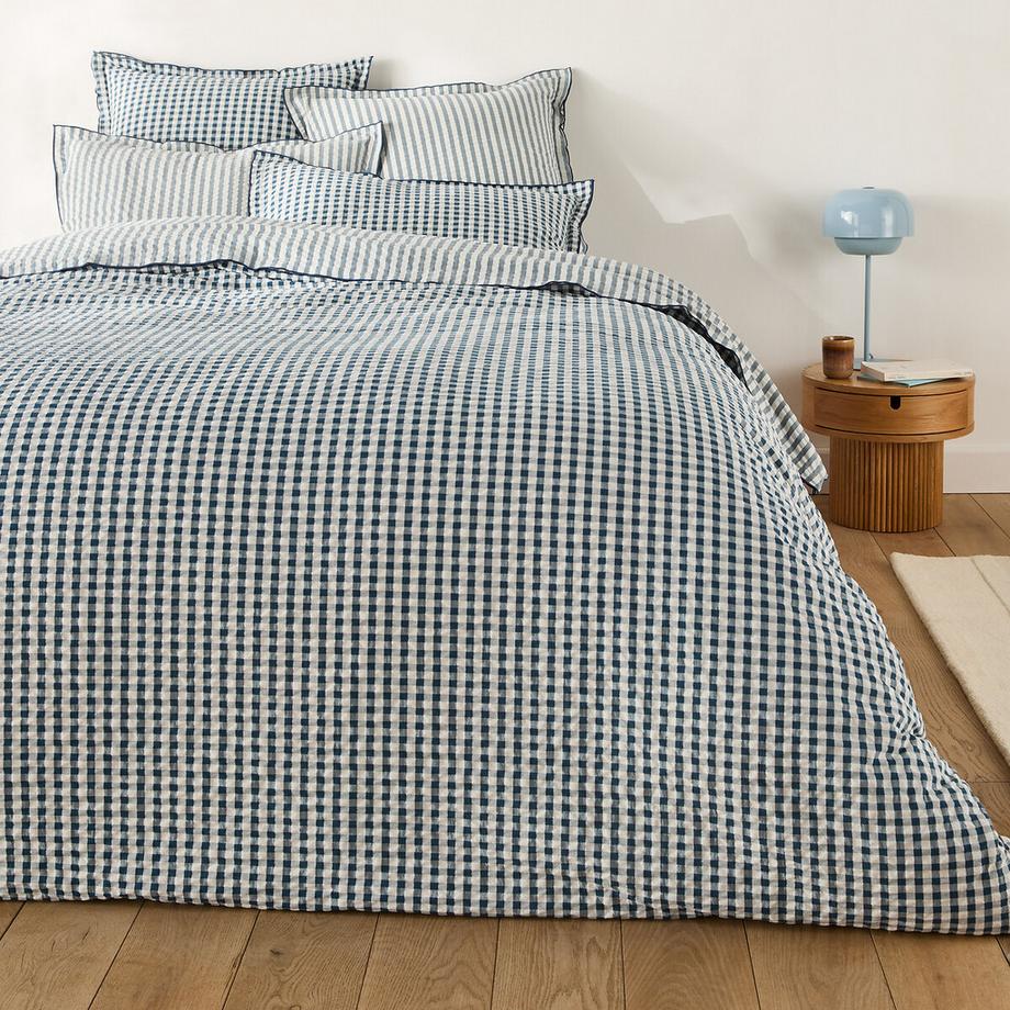 La Redoute Intérieurs Housse de couette coton seersucker  