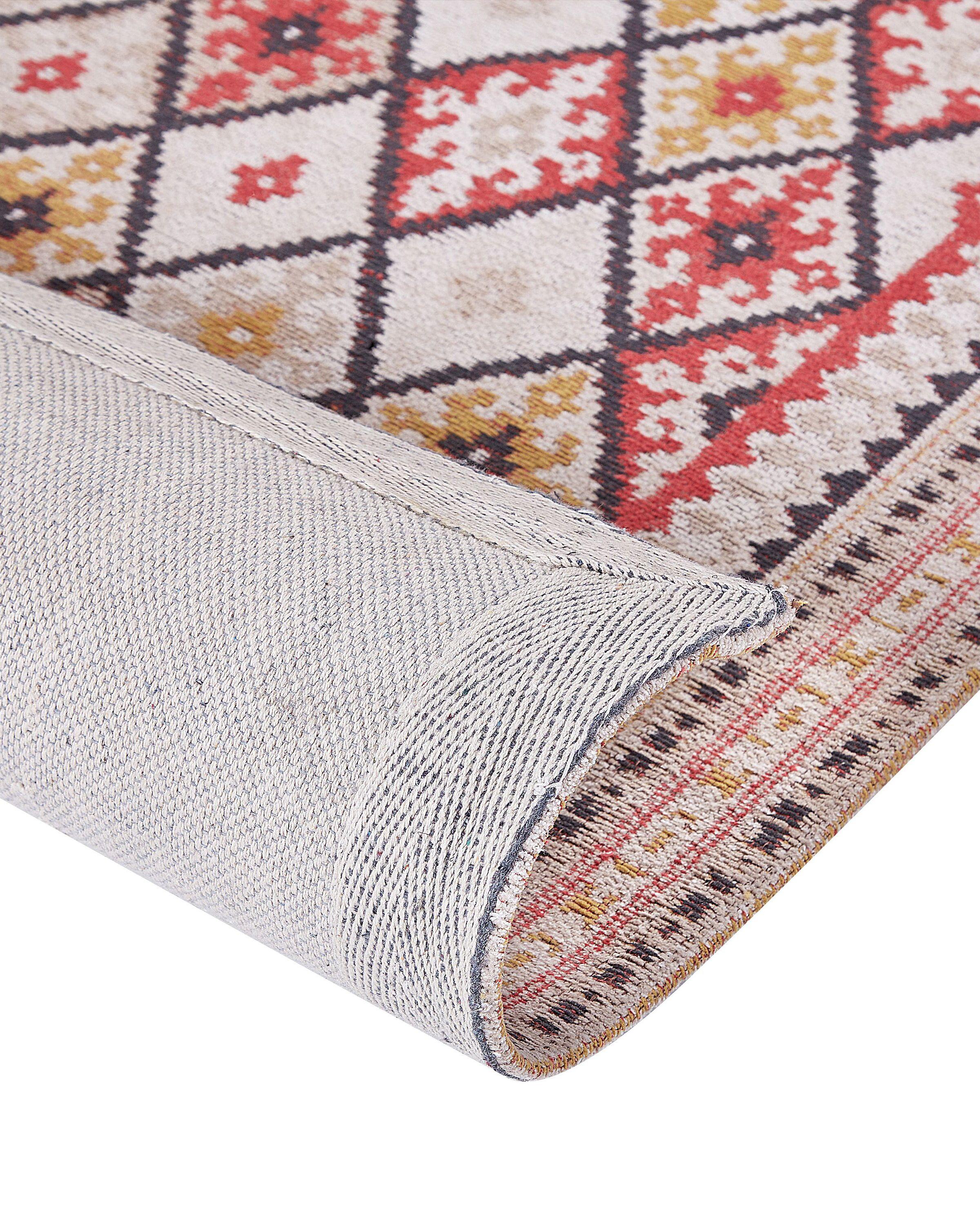 Beliani Tapis en Coton Traditionnel ANADAG  