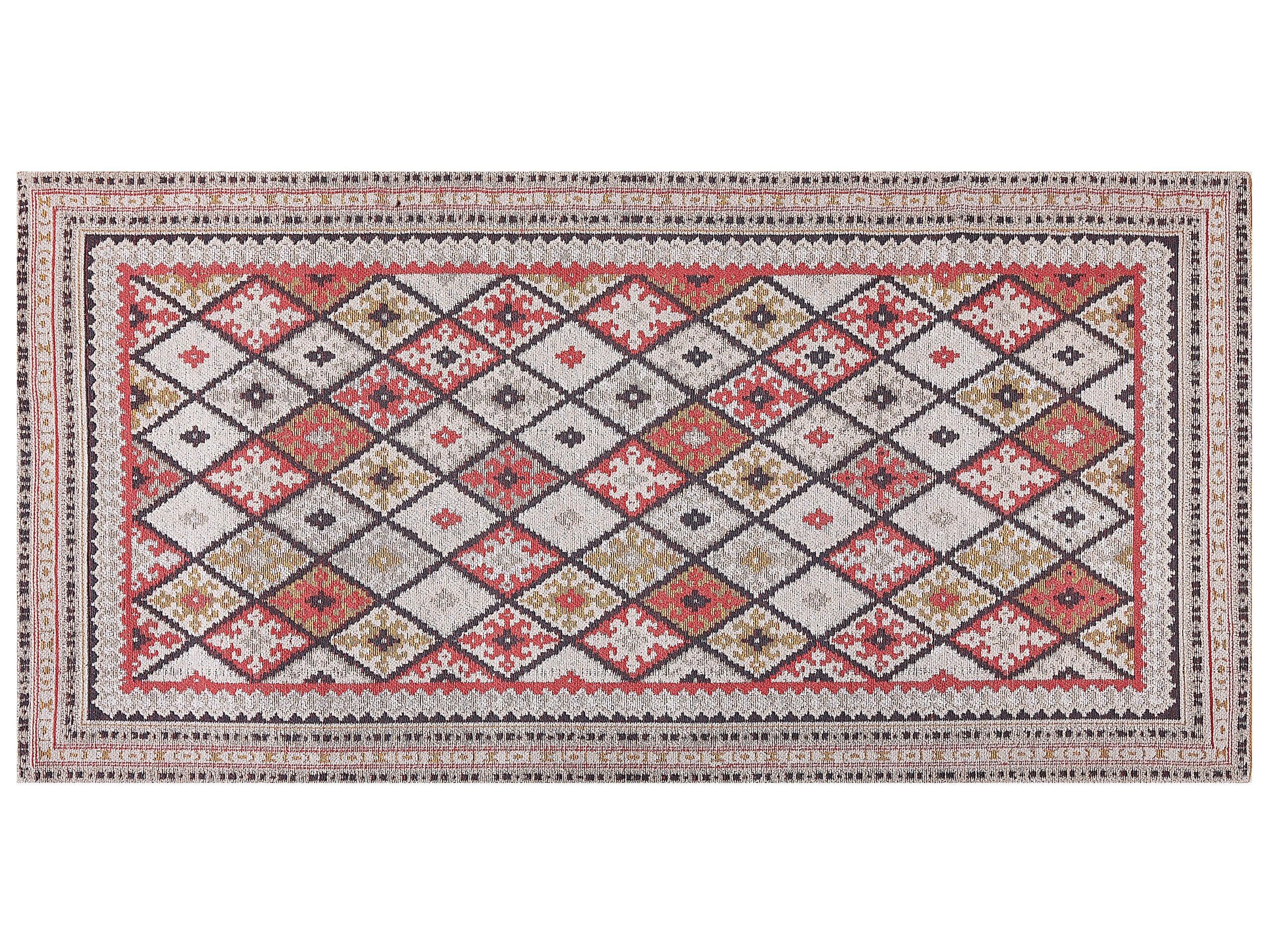 Beliani Tapis en Coton Traditionnel ANADAG  