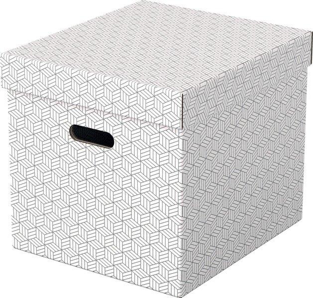 Image of Esselte ESSELTE Aufbewahrungsboxen Home Cube 628288 365x320x315mm, weiss 3 Stk - 35X26X8.5CM