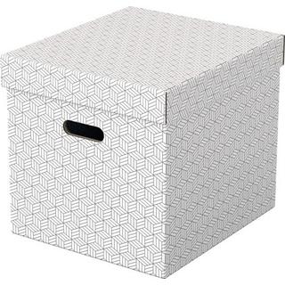 Esselte ESSELTE Aufbewahrungsboxen Home Cube 628288 365x320x315mm, weiss 3 Stk  