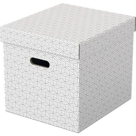 Esselte ESSELTE Aufbewahrungsboxen Home Cube 628288 365x320x315mm, weiss 3 Stk  