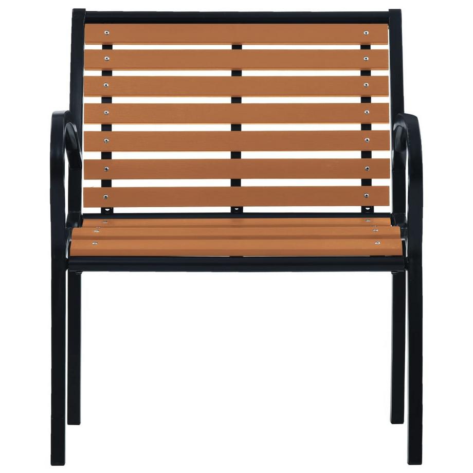 VidaXL sedia da giardino Acciaio  