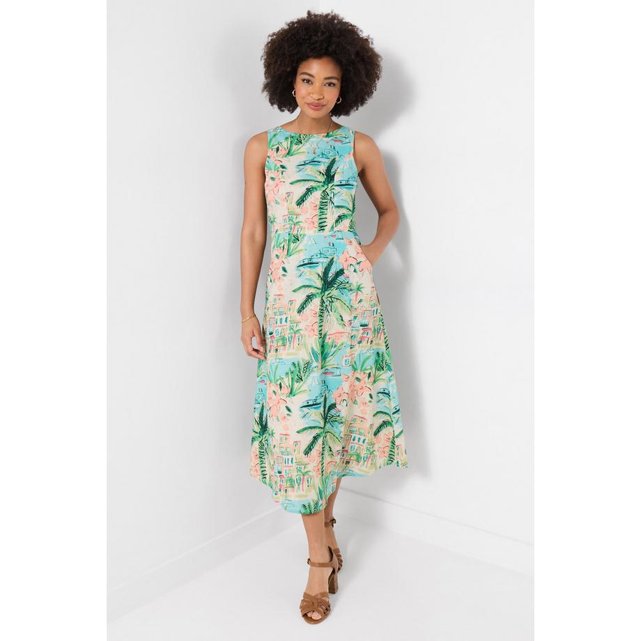 Joe Browns Printed A-Line Shift Dress  
