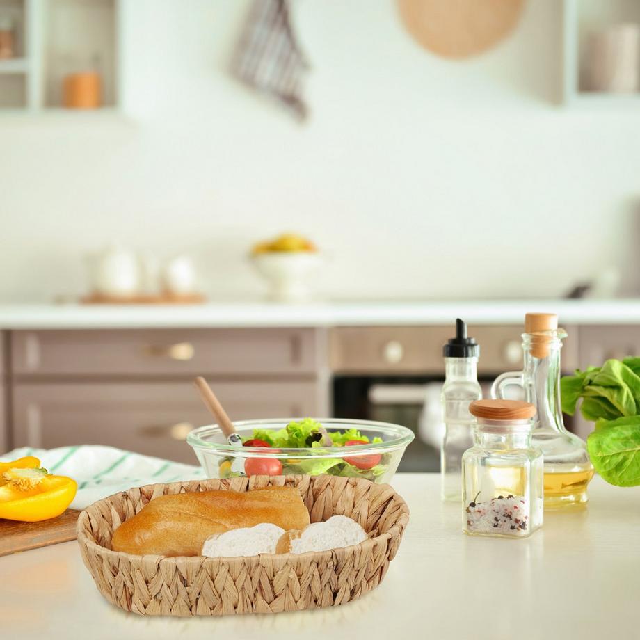 B2X 2er-Set Obstschalen aus Wasserhyazinthe  