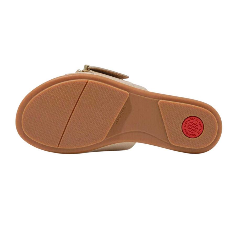 Fitflop Slider in Pelle con Fibbia  