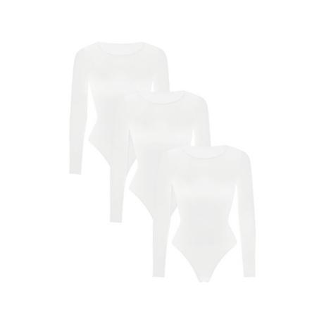 Maxte BASIC MAX Body Maniche Lunghe Confezione da 3  