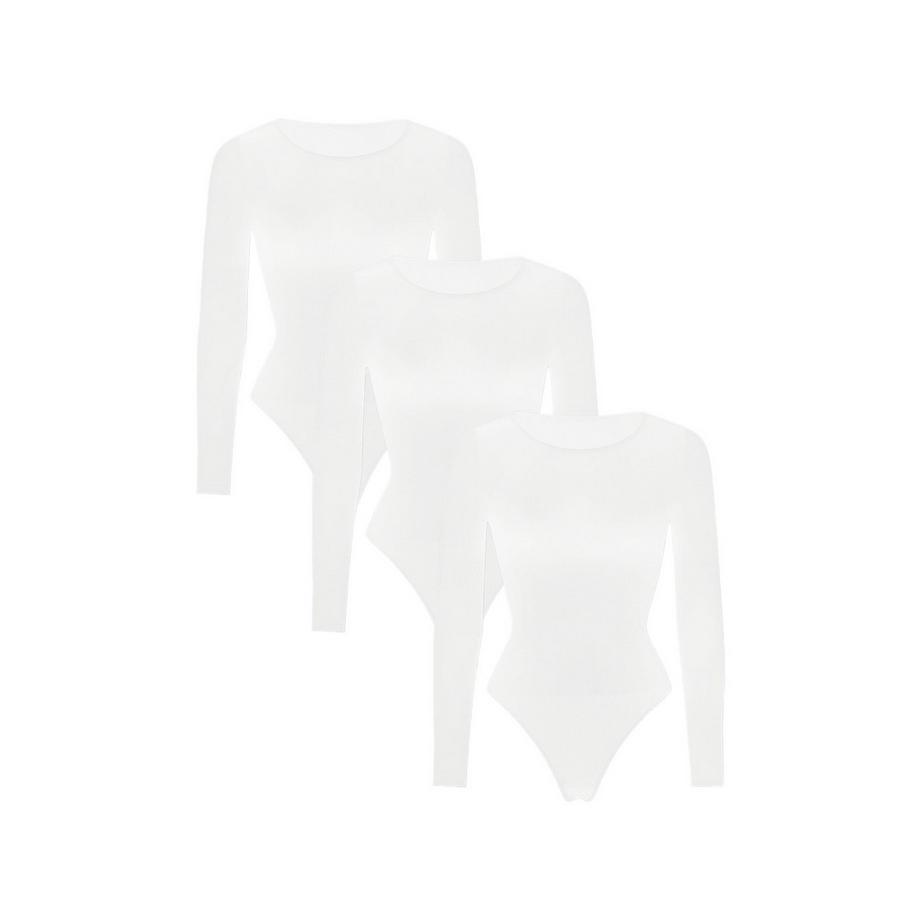 Maxte BASIC MAX Body Maniche Lunghe Confezione da 3  