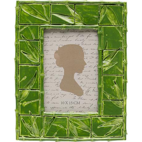 KARE Design Cadre photo Leaf vert 10x15  