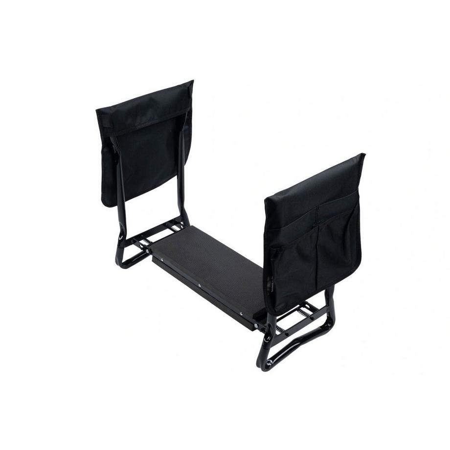 Northix Zusammenklappbarer Kniehocker für die Gartenarbeit, Werkzeuggürtel, 2 Organizer  