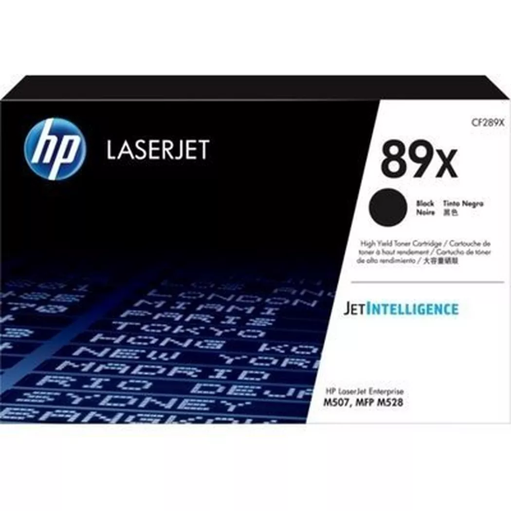 Hewlett-Packard – HP Toner-Modul 89X schwarz CF289X LJ Enterprise M507 10’000 S., One Size