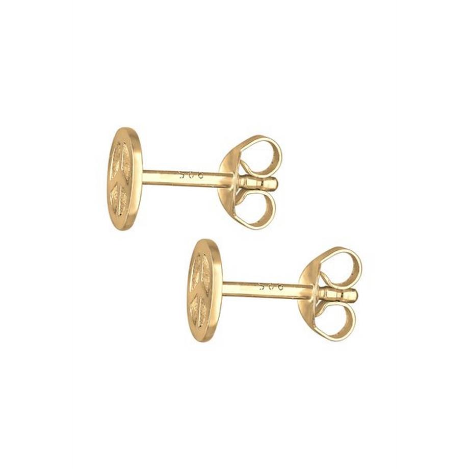 Elli  Boucles d'Oreilles Signe De Paix En Filigrane 