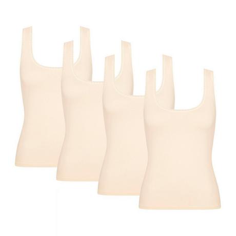 sloggi  4er Pack Go - Tanktop - Unterhemd 