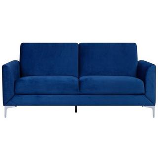 Beliani 3 Sitzer Sofa aus Samtstoff Modern FENES  