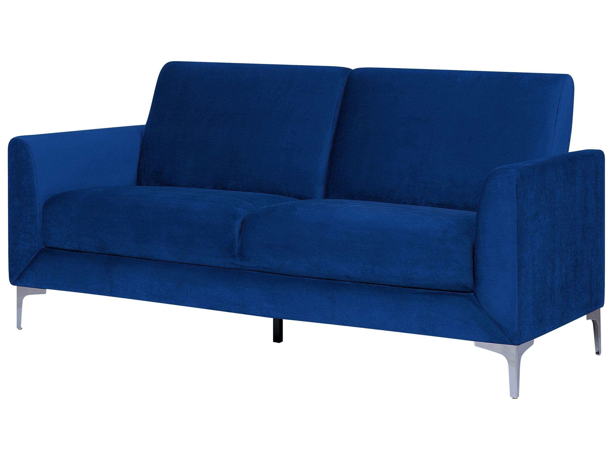 Beliani 3 Sitzer Sofa aus Samtstoff Modern FENES  