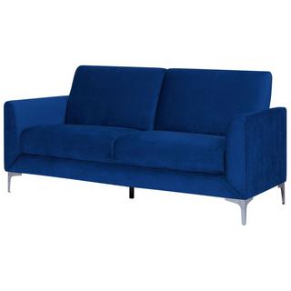 Beliani 3 Sitzer Sofa aus Samtstoff Modern FENES  