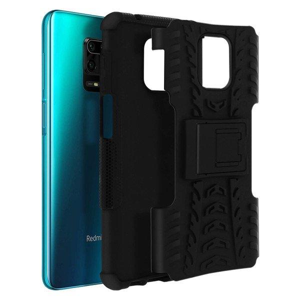 Avizar  Coque Redmi Note 9S/9 Pro/9 Pro Max Noir 