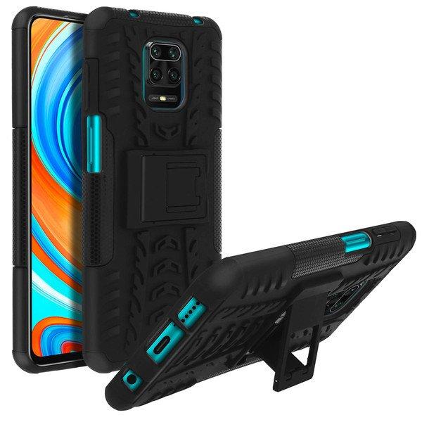 Avizar  Coque Redmi Note 9S/9 Pro/9 Pro Max Noir 