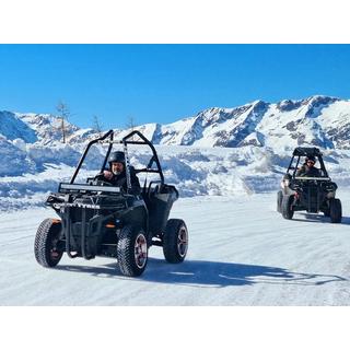 Smartbox  Sessione di guida di buggy su ghiaccio all'Alpe d'Huez per 2 persone - Cofanetto regalo 