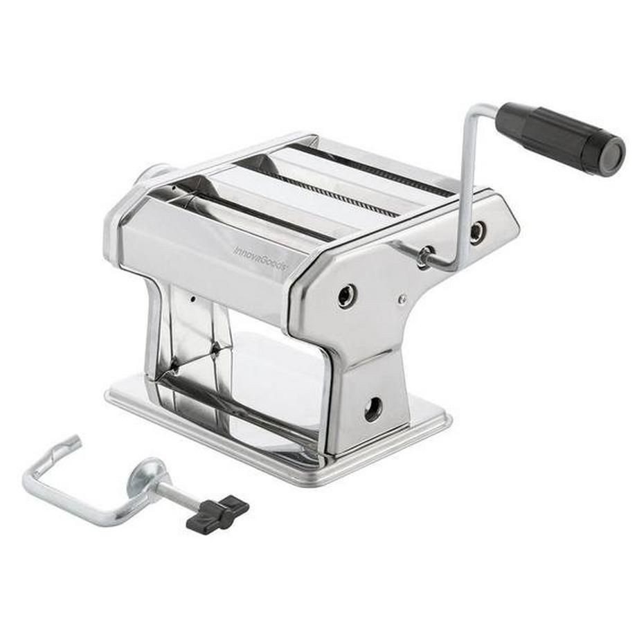 InnovaGoods  Nudelmaschine aus Metall - 3 Schneidwalzen 