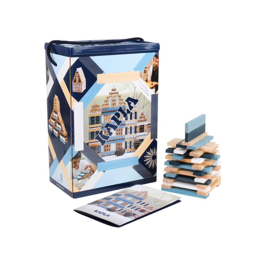 KAPLA  KAPLA Baukasten Winter,weiss,natur 200 Stück 