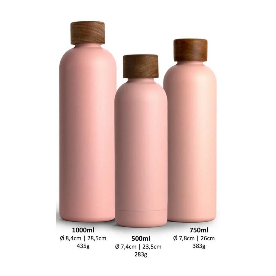 T&N  Trinkflasche Edelstahl Wood Edition 